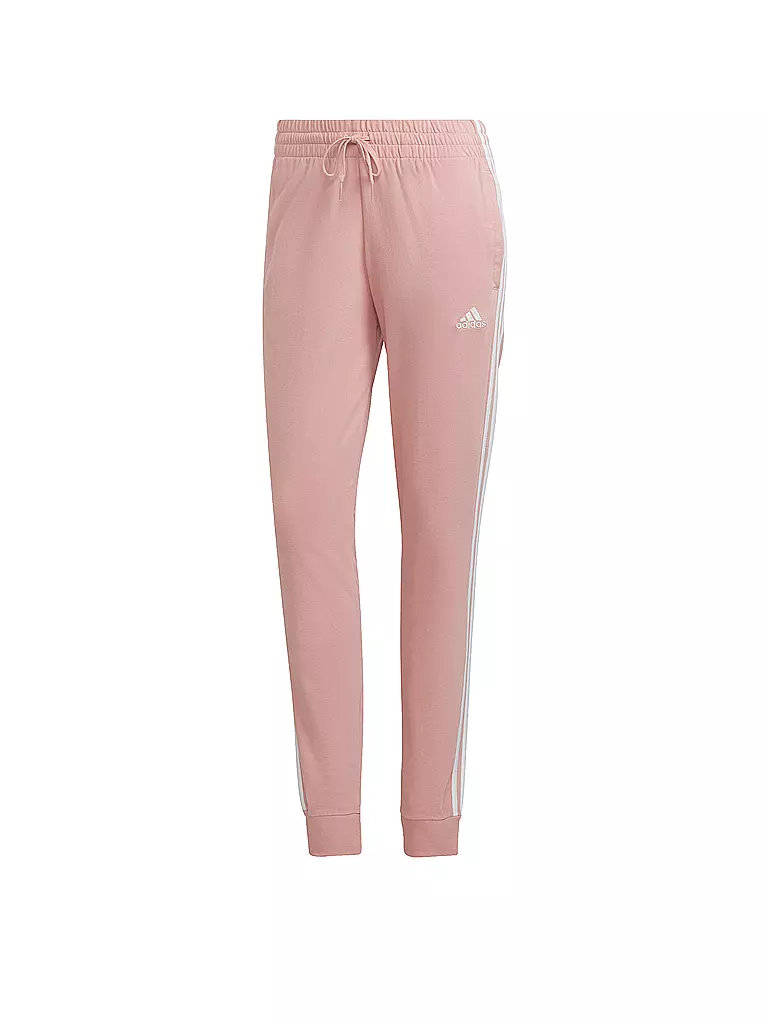 ADIDAS Damen Jogginghose Essentials 3 Streifen rosa